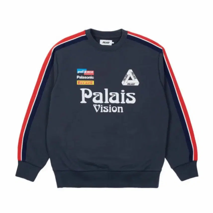 [BUNJANG] Palace Flag Sweatshirt Navy XL / 팔라스 플래그 맨투맨 XL 네이비 제니