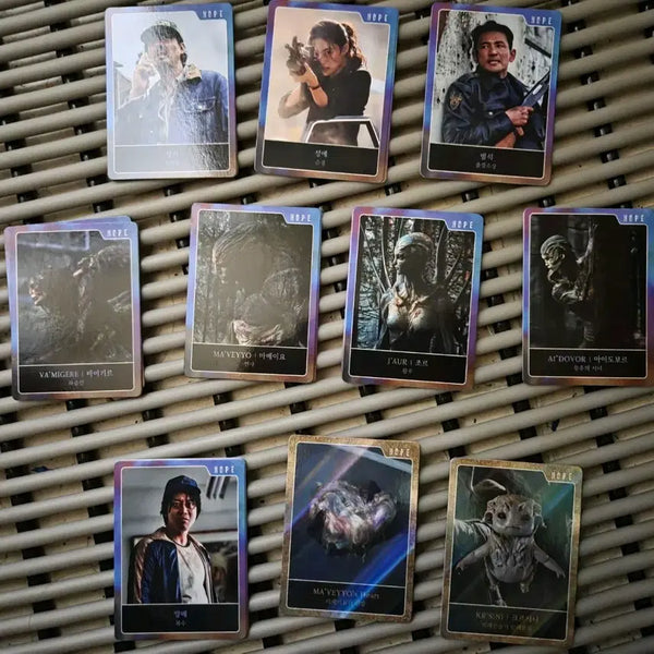 [BUNJANG] BTS J-Hope Trading Card Bundle Set (10 Types) / 호프 트레이딩 카드 10종 일괄