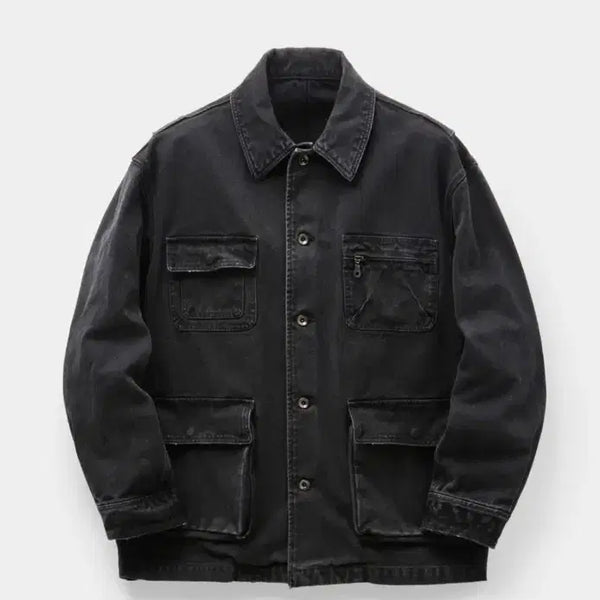 [BUNJANG] COER Overdyed Coverall Jacket / 쿠어 오버 다이드 커버올 자켓