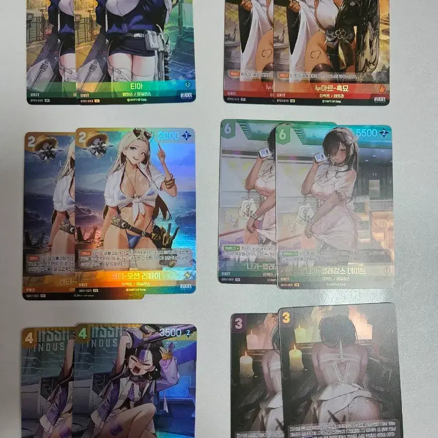 [BUNJANG] N-ICE Arena Nikke SR Bundle Set / 니벨아레나 니케 SR 일괄