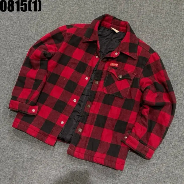 [BUNJANG] Levi's Red Tab Check Flannel Shirt / 리바이스 레드탭 체크 남방 셔츠 S