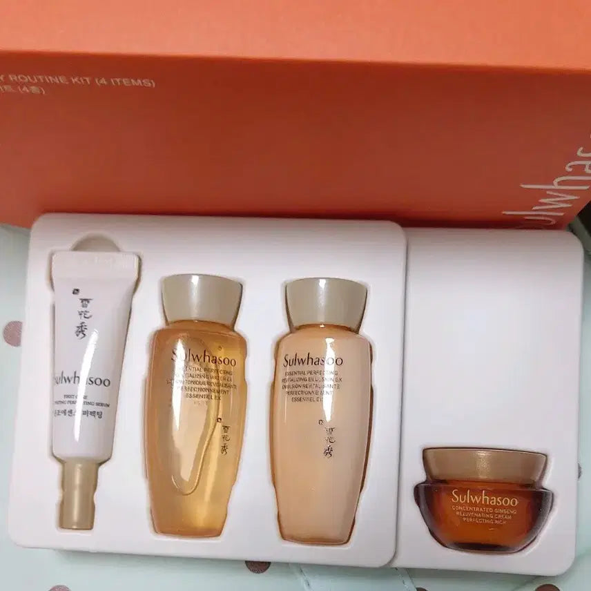 [BUNJANG] Sulwhasoo Perfecting Daily Routine Set / 설화수 퍼펙팅 데일리 루틴 2세트