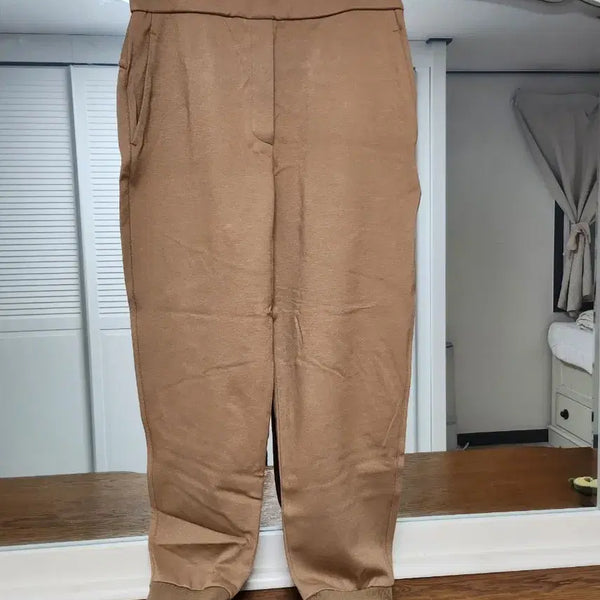 [BUNJANG] L Beiage Camel Jogger Pants / 르베이지