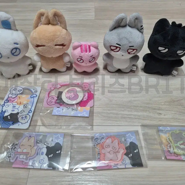 [BUNJANG] PLAVE Malang PLAVE Unofficial Plush Doll Bundle Set with POB / 플레이브 비공식 솜인형 말랑플브 특전포함 일괄판매