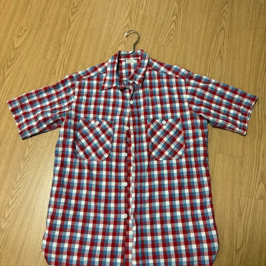 [BUNJANG] Warehouse Duck Digger Short Sleeve Shirt / 웨어하우스 덕디거 반팔 셔츠