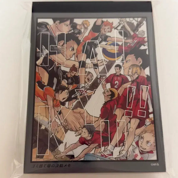 [BUNJANG] Haikyuu!! Jump Shop Original Drawing Memo Pad / 하이큐 점프샵 원화 메모지