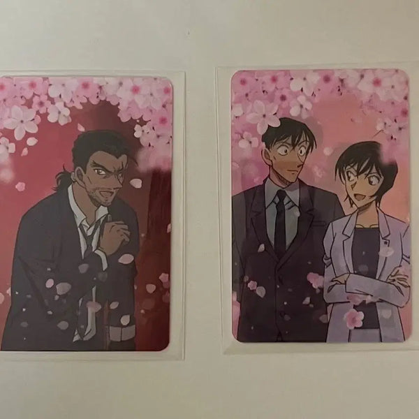 [BUNJANG] Detective Conan The Hyundai Cherry Blossom Pop-up Lenticular Card Bundle Set / (일괄) 명탐정 코난 더현대 벚꽃 팝업 렌티카드