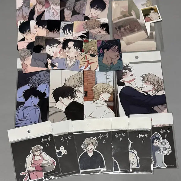 [BUNJANG] Mulgarui Bam Collection Photocard Bundle Set & Piece Sticker Bundle Set / 물가의 밤 컬포 컬렉션 포토카드, 조각 스티커 일괄