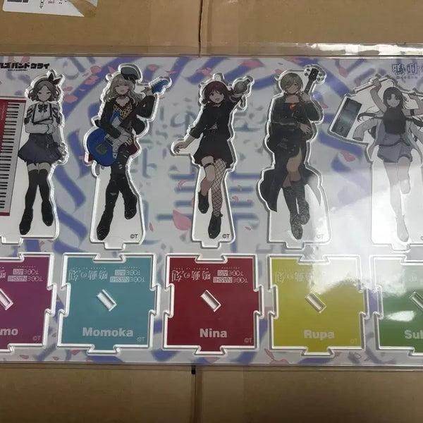 [BUNJANG] Girlkind 5th One-Man Streaming Lucky Draw Acrylic & Can Badge Set / 걸밴크 5th 원맨 스트리밍 특전