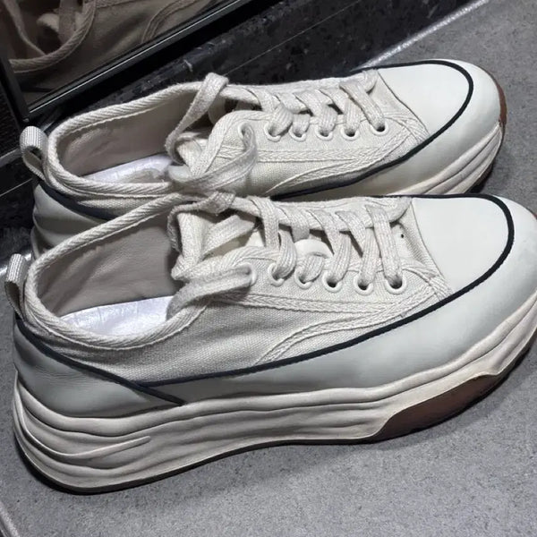 [BUNJANG] Barbara Sneakers White / 바바라 운동화 235