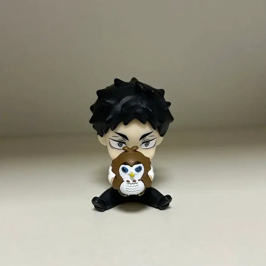 [BUNJANG] Haikyuu!! Hide&Seek Akaashi Keiji Uniform Gacha Figure / 하이큐!! Hide&Seek 아카아시 케이지 숨바꼭질 교복 가챠 부엉이