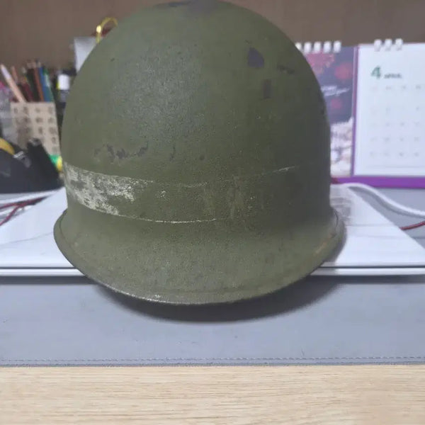 [BUNJANG] Original M1 Helmet (Late Type) with Chin Strap / (급전)오리지널 후기형 m1 철모 판매합니디