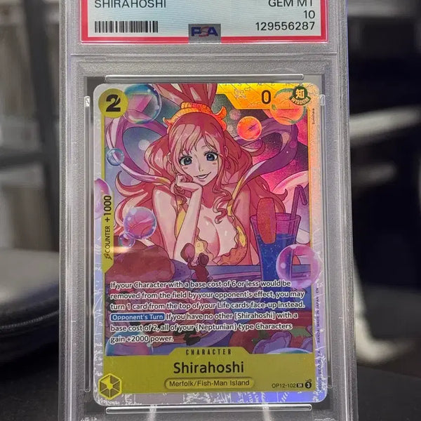 [BUNJANG] One Piece Card Shirahoshi OP12 EN PSA 10 #102 / 영어 원피스 카드 시라호시 OP12 EN PSA10 등카