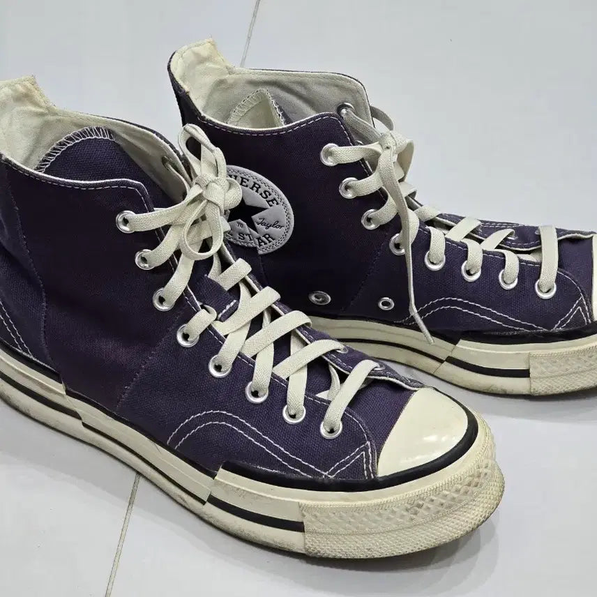 [BUNJANG] Converse Chuck 70 High Plus Sneakers / 컨버스 척 70 하이 플러스 265