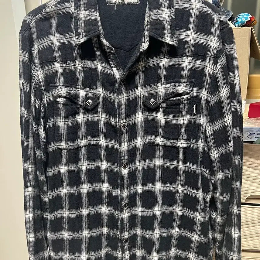 [BUNJANG] Neighborhood Ombre Western Shirt (L) / 네이버후드 옴브레 웨스턴셔츠(L)