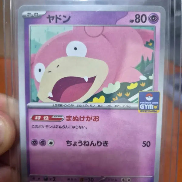 [BUNJANG] Slowpoke Gym Promo Card S-Grade / 야돈 짐프로모 s급