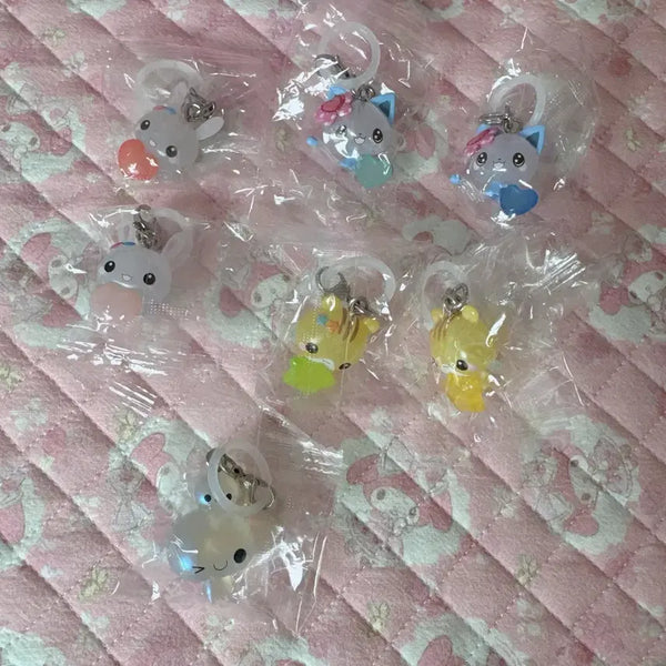 [BUNJANG] Heisei Fancy Seal Gacha Keyring / 헤이세이 팬시 메지루시 가챠 키링