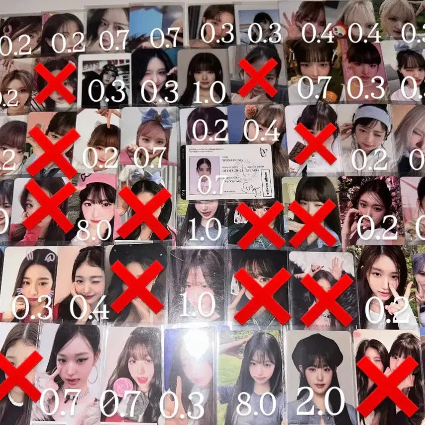[BUNJANG] IVE Photocard Bundle Set / 아이브 포카 팝니다