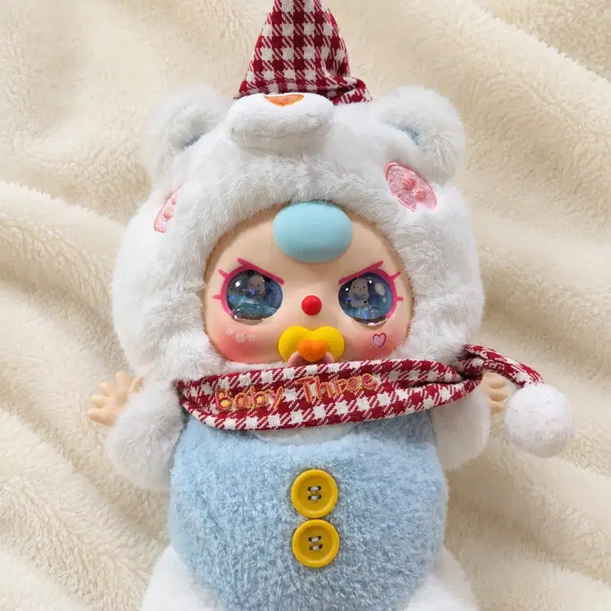 [BUNJANG] BabyS3 V2 400% Custom Polar Bear Plush / 베이비쓰리 v2 400% 인형 (북극곰)