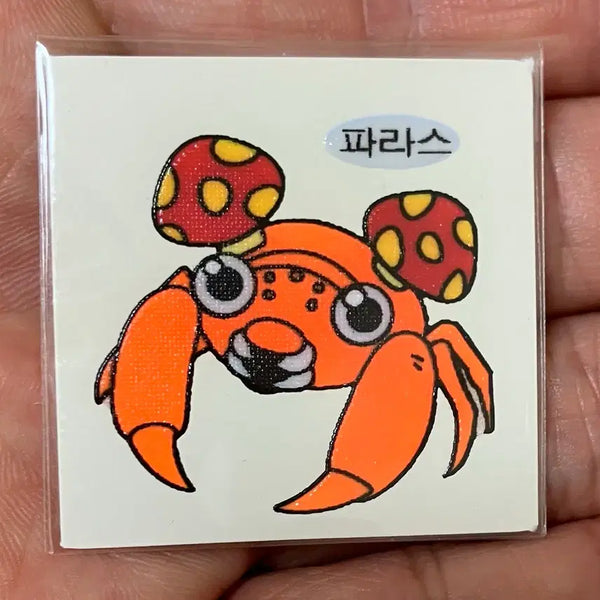 [BUNJANG] 1999 Pokémon (Unpeeled Seal) Sticker / 99년(구버전) 포켓몬(안뗀씰)