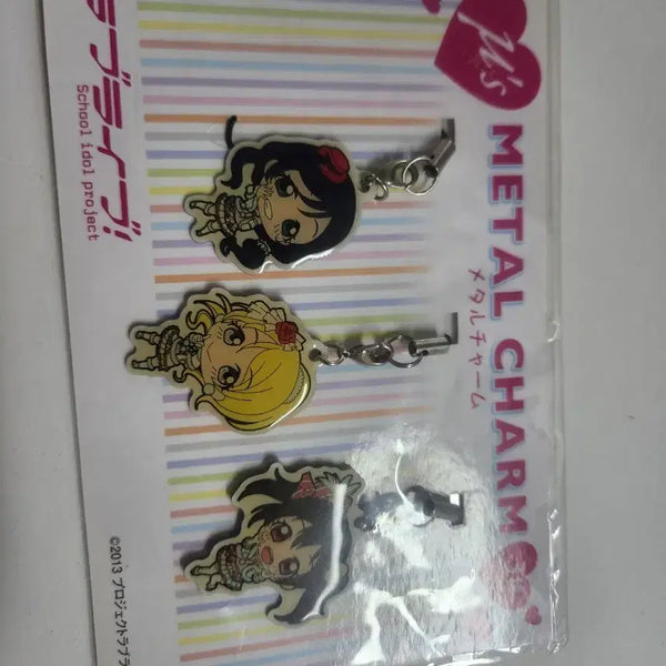 [BUNJANG] Love Live! Muse Metal Charm Set (Nozomi, Eli, Nico) / 러브라이브 뮤즈 메탈참 노조미 에리 니코