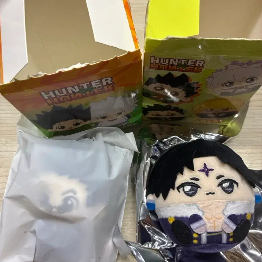 [BUNJANG] Hunter x Hunter Leorio & Chrollo Plushie Bundle Set / 헌터헌터 레오리오,클로로 누이 일괄