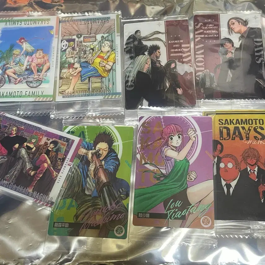 [BUNJANG] Sakamo Days Sakaday Original Illustration Wafers Bundle Set / 사카모토데이즈 사카데이 원화 웨하스 일괄 판매