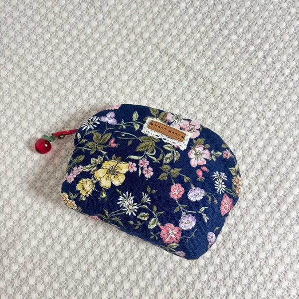 [BUNJANG] Quilted Floral Pouch / 퀼트 꽃 파우치(4)
