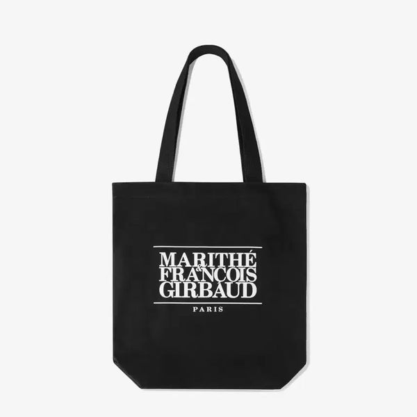 [BUNJANG] Marithe Francois Girbaud Classic Logo Eco Bag Shoulder Bag Black / 마리떼 클래식 로고 에코백 숄더백 블랙 black