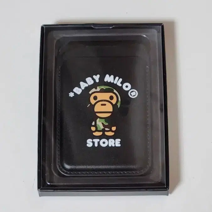 [BUNJANG] BAPE BABY MILO MagSafe Card Wallet / 베이프 베이비 마일로 맥세이프 카드지갑