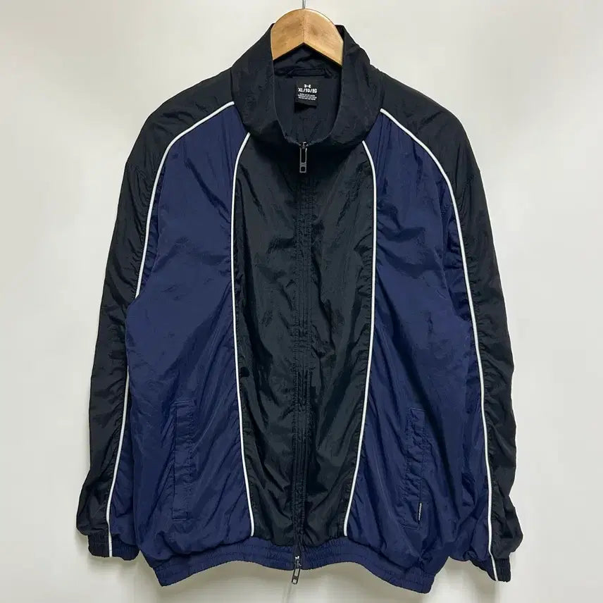[BUNJANG] Under Armour UA Woven Track Jacket Windbreaker Navy/Black XL / [남자-105]언더아머 UA 트랙 자켓 우븐 바람막이