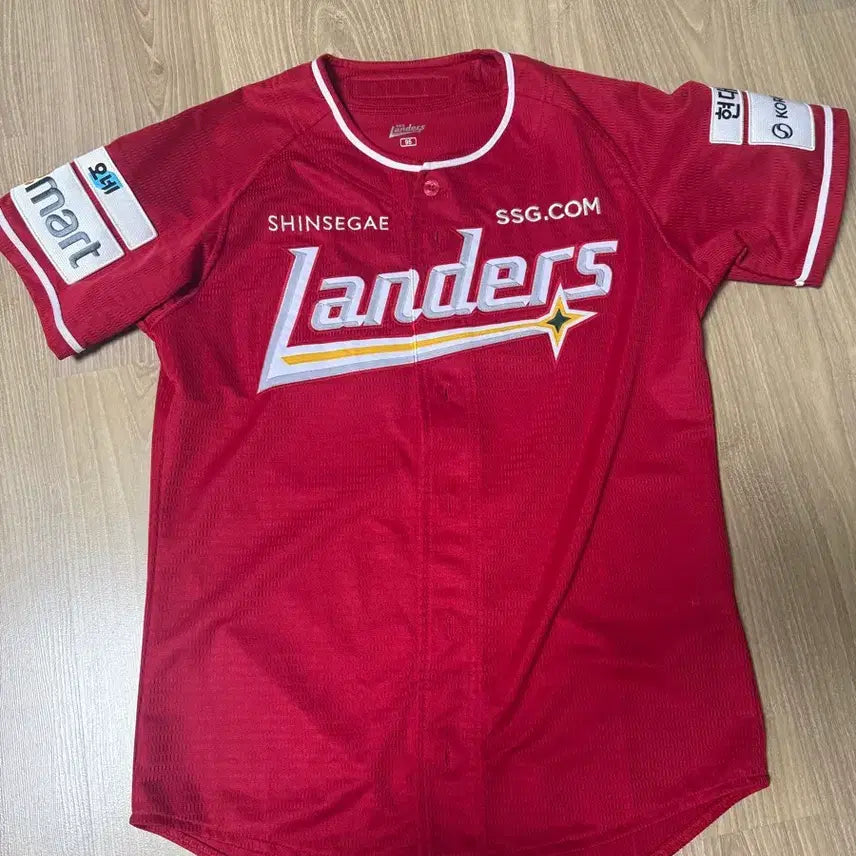 [BUNJANG] SSG Landers Choi Ji-hoon Baseball Jersey Size 95 / Ssg 랜더스 최지훈 유니폼 95