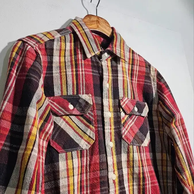 [BUNJANG] Heavy Cotton Check Shirt C707 / 헤비코튼 셔츠 C707