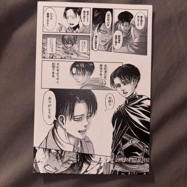 [BUNJANG] Attack on Titan Exhibition Levi Postcard POB / 진격의 거인 전시회 리바이 엽서 특전
