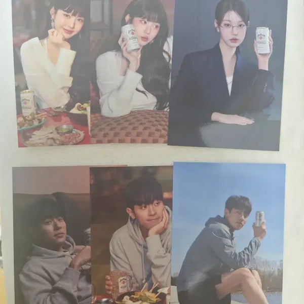 [BUNJANG] Park Jeong-min Jang Won-young Highball Postcard Set / 박정민 장원영 엽서