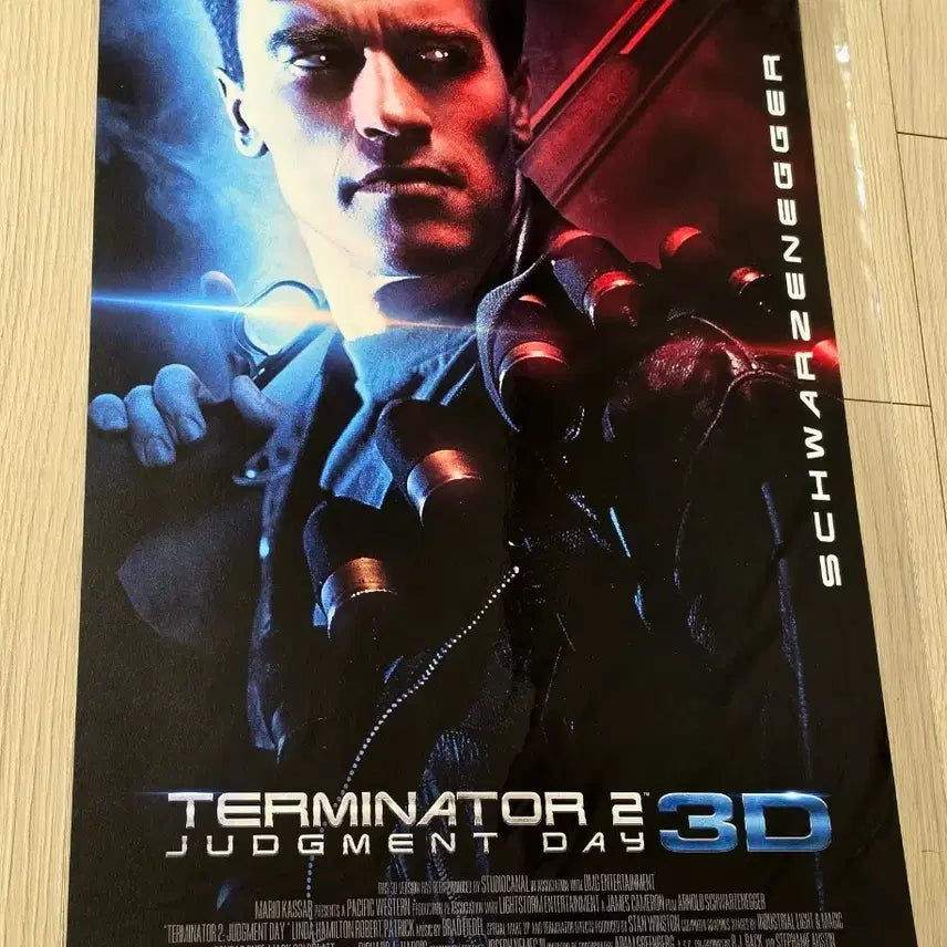 [BUNJANG] Terminator 2: Judgment Day 3D Remastered Special Edition Official Bonus Poster (A3) / [2019초희귀한정판]영화 터미네이터2 심판의날 3D 리마스터링 스페셜 공식 특전 포스터(A3)
