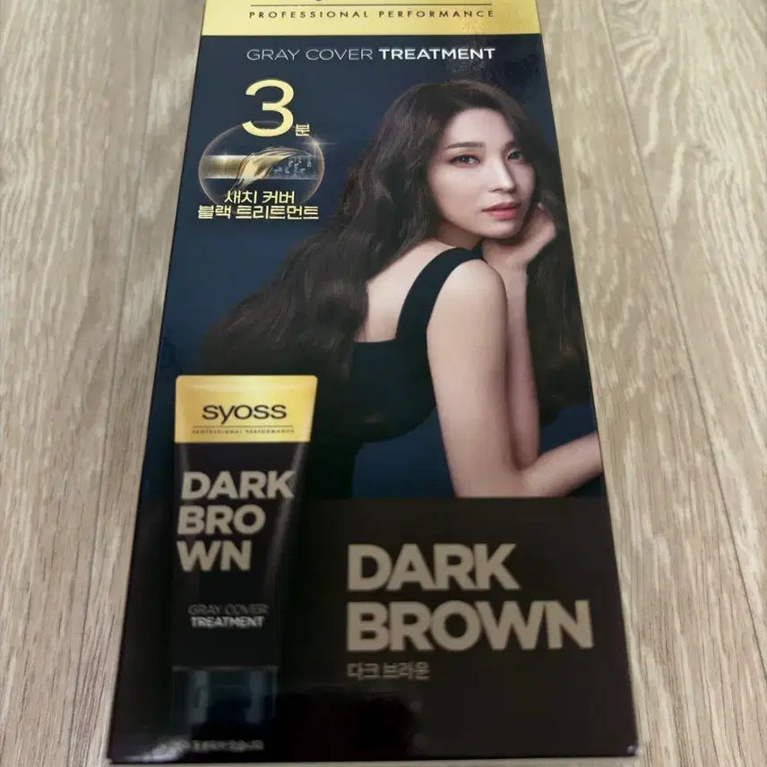 [BUNJANG] Syoss Root Cover Black Treatment Dark Brown / 사이오스 새치 커버 블랙 트리트먼트