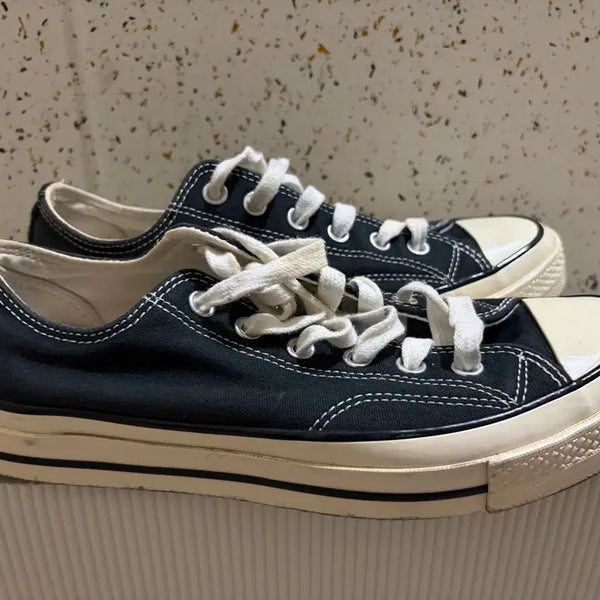 [BUNJANG] Converse Chuck Taylor All Star Low Black Sneakers / 컨버스 척테일러 올스타 로우 블랙