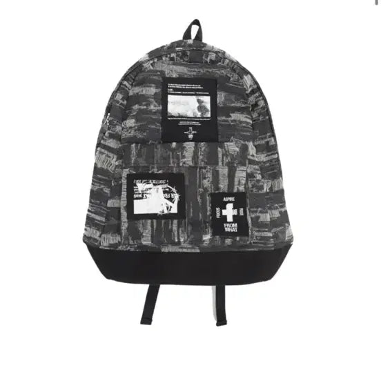 [BUNJANG] PAFFROMWHAT Patch Cotton Backpack / [OS] 파프롬왓 패치 코튼 백팩