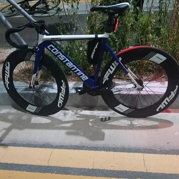 [BUNJANG] Constantin Bernard Unknown Carbon Handlebar & Zipp Service Course Stem Road Bike / 콘스탄틴 버나드 건담