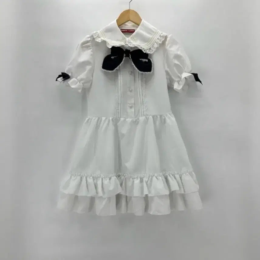 [BUNJANG] Bodyline Big Ribbon Maid Dress / bodyline 바디라인 빅리본 메이드 원피스
