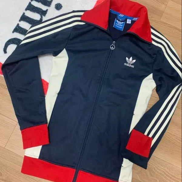 [BUNJANG] Adidas Europa Track Top Navy Red / 구함) 아디다스 유로파 트랙탑 네이비 레드