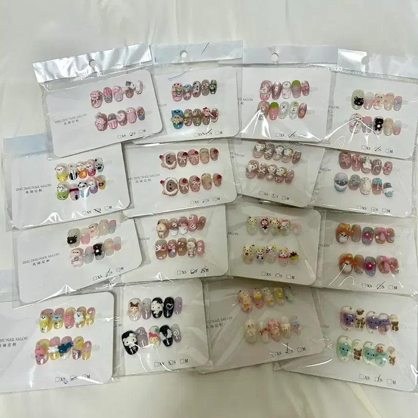 [BUNJANG] Nail Tips (Set of 2) / 네일팁 0.4