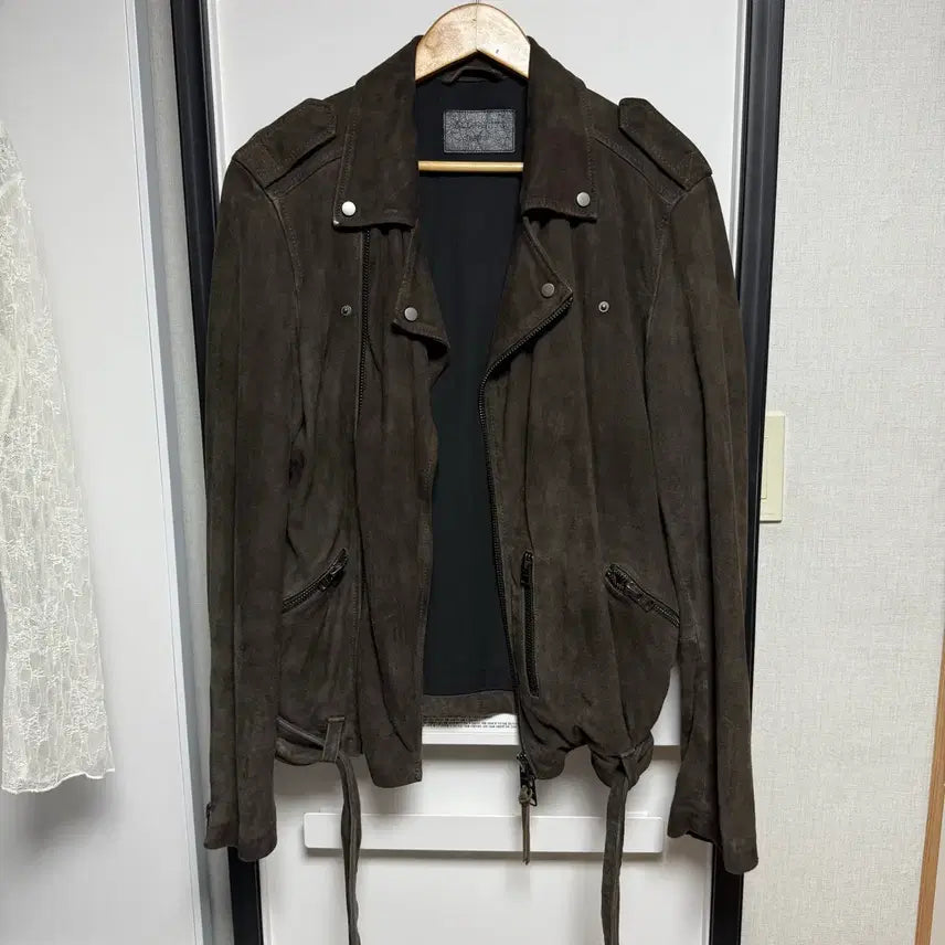 [BUNJANG] All Saints Suede Rider Jacket M / 올세인츠 스웨이드 라이더 M