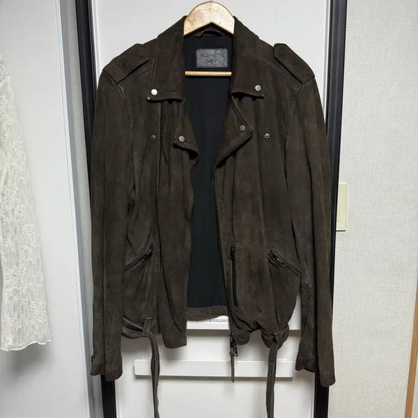[BUNJANG] All Saints Suede Rider Jacket M / 올세인츠 스웨이드 라이더 M
