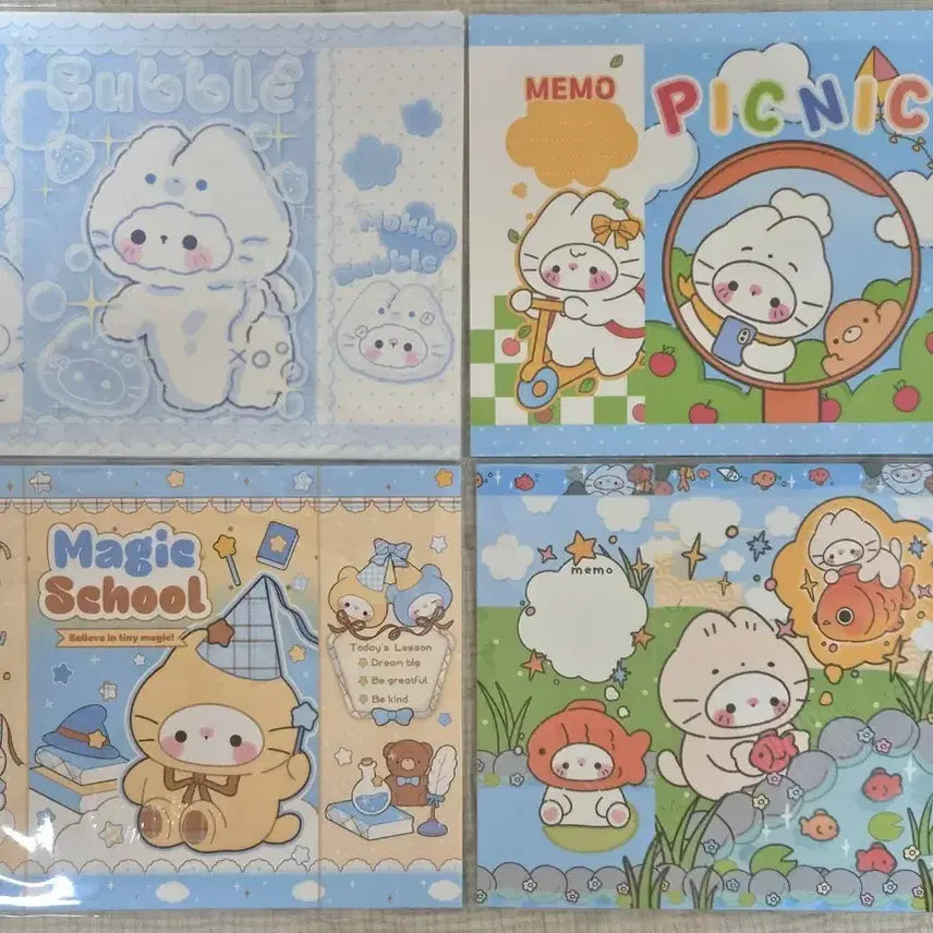 [BUNJANG] Mokko Wrapping Paper 4 Set Bundle / 모꼬 랩핑지 4set 일괄 포용 포용계 포용공개랜박 랩핑지랜박