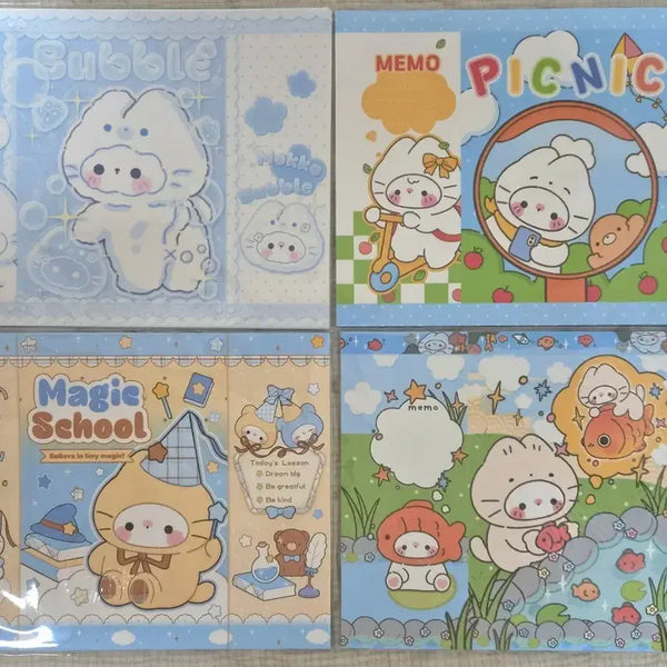 [BUNJANG] Mokko Wrapping Paper 4 Set Bundle / 모꼬 랩핑지 4set 일괄 포용 포용계 포용공개랜박 랩핑지랜박