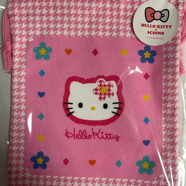 [BUNJANG] Hello Kitty 3COINS Pouch Pink Limited Edition / 한정판 헬로키티 3COINS 파우치 핑크 미개봉