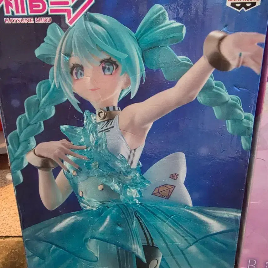 [BUNJANG] Hatsune Miku BANPRESTO EVOLVE Clearluxe-EmeraldGem Figure / 하츠네 미쿠 피규어 BANPRESTO EVOLVE Clearluxe-EmeraldGem