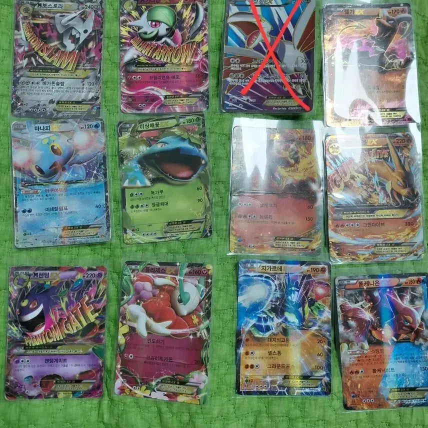 [BUNJANG] Vintage Pokemon EX & M Cards / 옛날 포켓몬카드 ex, m